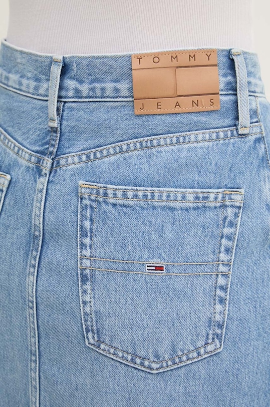 Tommy Jeans spódnica jeansowa DW0DW19294 niebieski