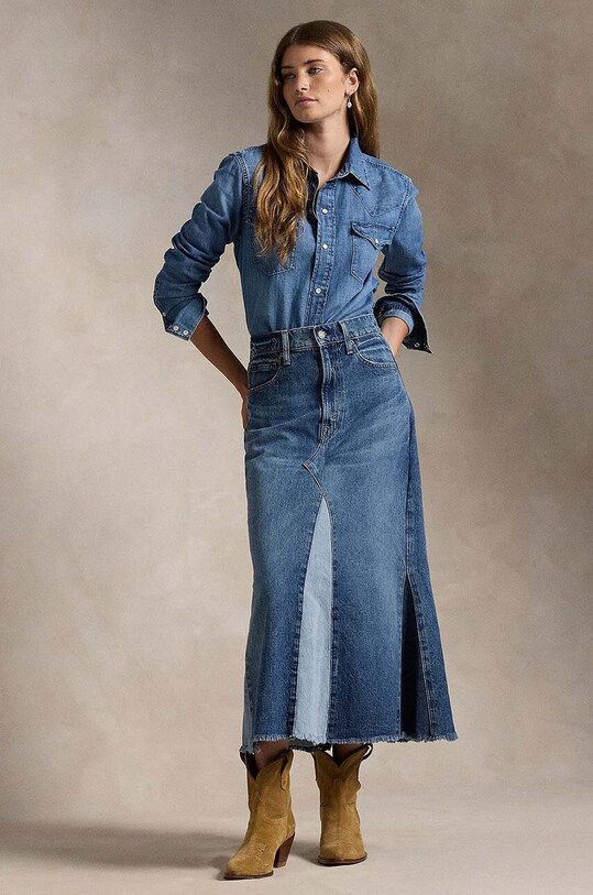 Polo Ralph Lauren cotton denim skirt