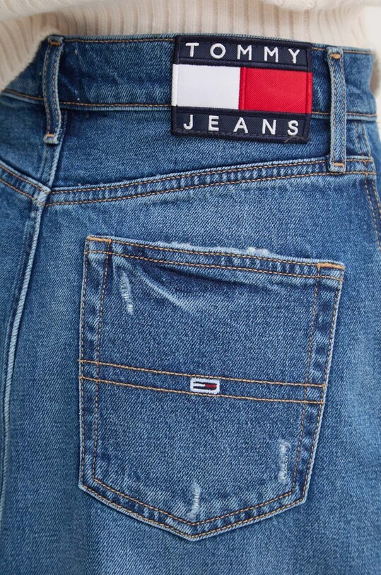 Tommy Jeans fustă din denim albastru DW0DW18225