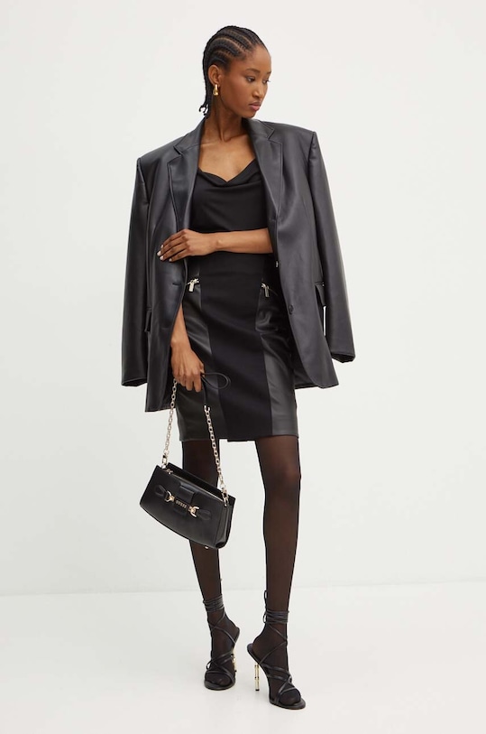 Marciano by Guess fustă ANNY 4YGD06.7159A negru AW24