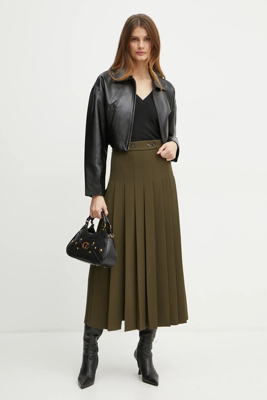 Pinko spódnica 104380.A18E zielony AW24