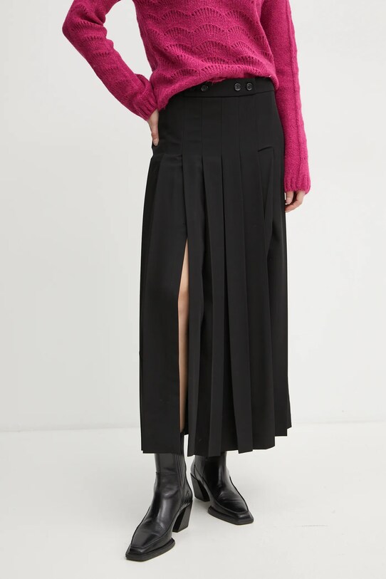 Pinko spódnica z elastanem czarny 104380.A18E