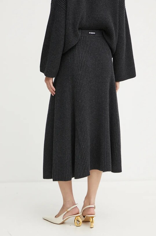Îmbrăcăminte Pinko fusta de lana 104390.A27B gri