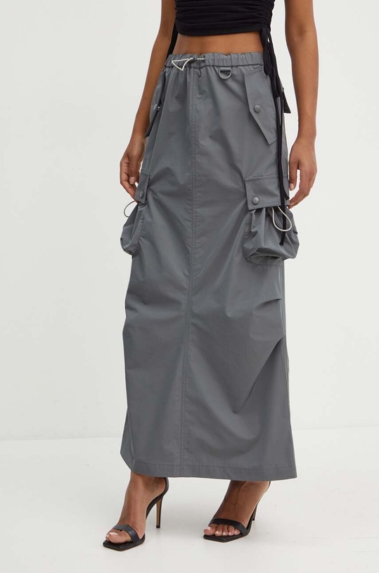 Sukně Miss Sixty 6L2KJ1100000 KJ1100 L/SKIRT maxi šedá 6L2KJ1100000