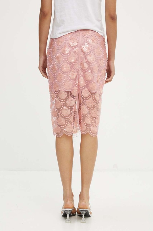 Odzież Rotate spódnica Sequin Pencil Skirt 1134461922 różowy