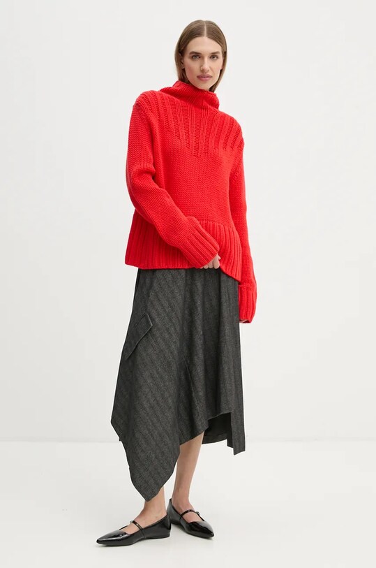 Sukňa Remain Striped Draped 502080000 sivá AW24