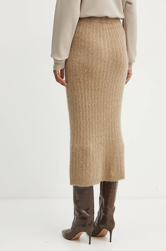 Oblečenie Sukňa s prímesou vlny Liu Jo WF4391.MA43P béžová