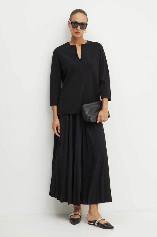 Спідниця Max Mara Leisure 2426776027600 чорний AW24