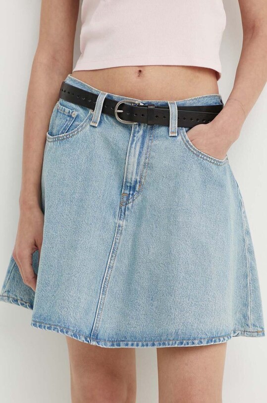 Džínová sukně Levi's mini modrá A8725
