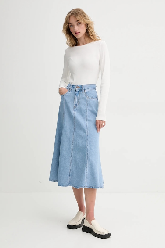 Levi's fusta jeans A8730 albastru SS25