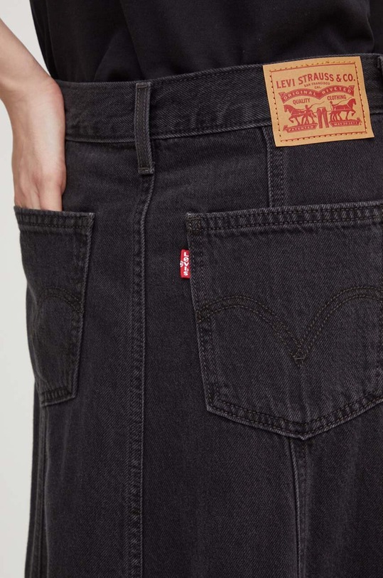 Levi's spódnica jeansowa czarny A8730