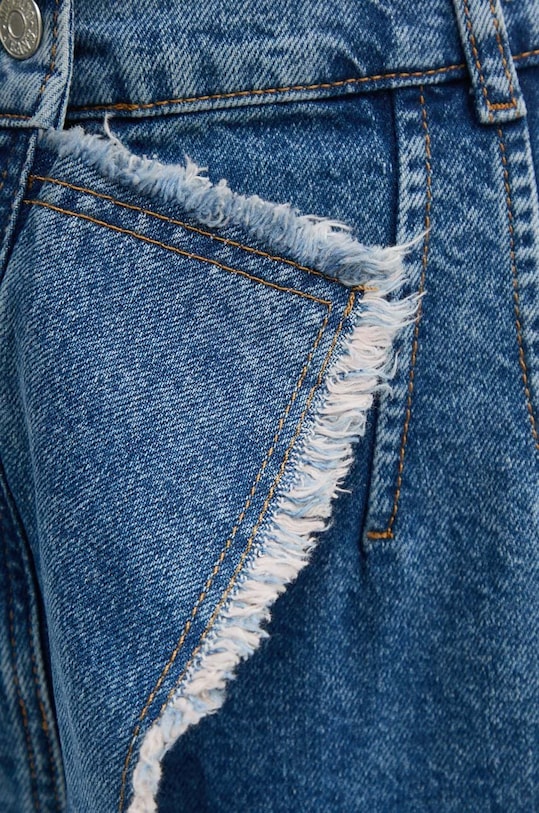 Moschino Jeans fustă din denim albastru 0101.8221