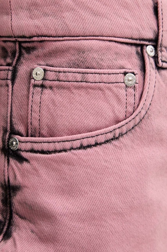 Džínová sukně Moschino Jeans růžová 0102.8222