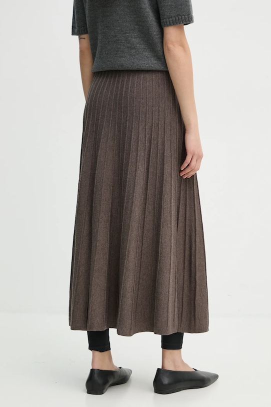 Oblečení Vlněná sukně BA&SH 1H24JADA hnědá