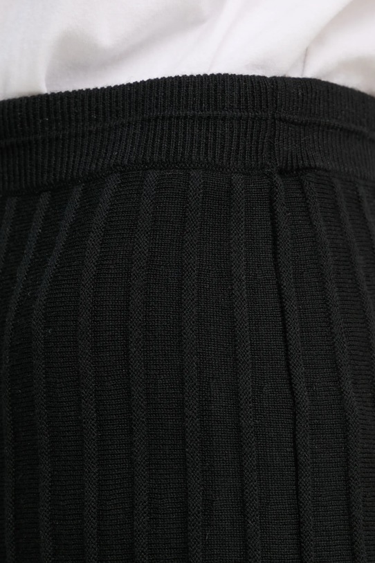 Шерстяная юбка BA&SH чёрный 1H24JOLE
