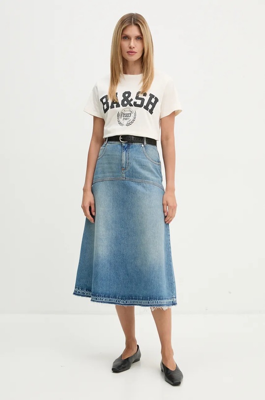 Jeans krilo BA&SH 1H24VALE modra AW24