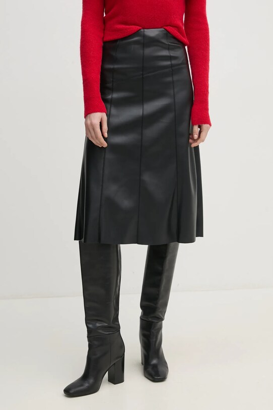 United Colors of Benetton spódnica casual czarny 4IVRD004C