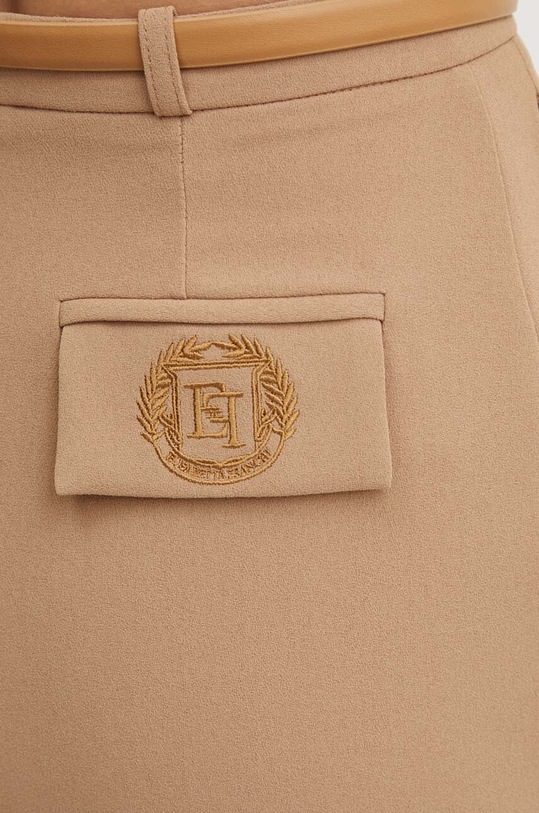 Sukňa Elisabetta Franchi béžová GO05446E2