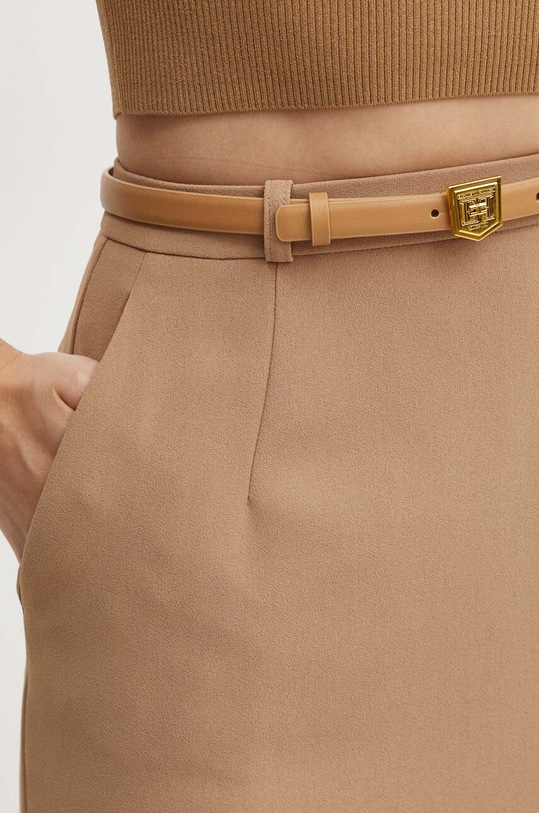 Sukňa Elisabetta Franchi GO05446E2 béžová