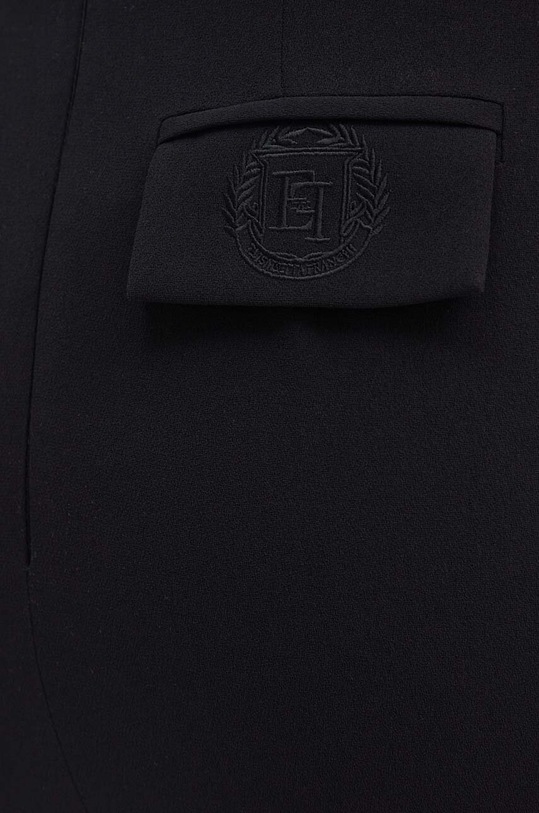 Sukňa Elisabetta Franchi GO05446E2 čierna