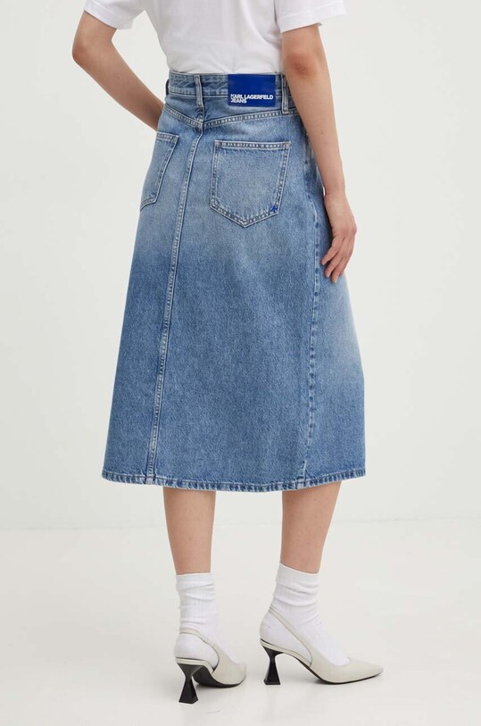 Odzież Karl Lagerfeld Jeans spódnica jeansowa 245J1200 niebieski