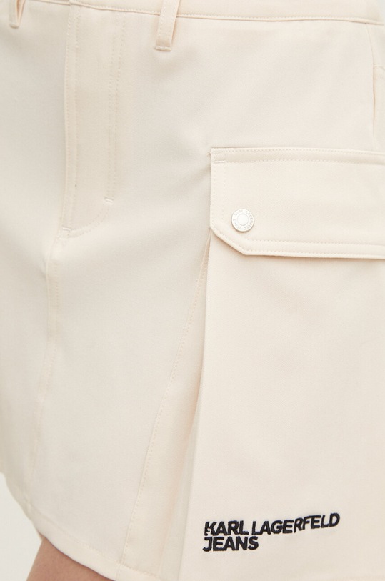 Sukňa Karl Lagerfeld Jeans béžová 245J1203