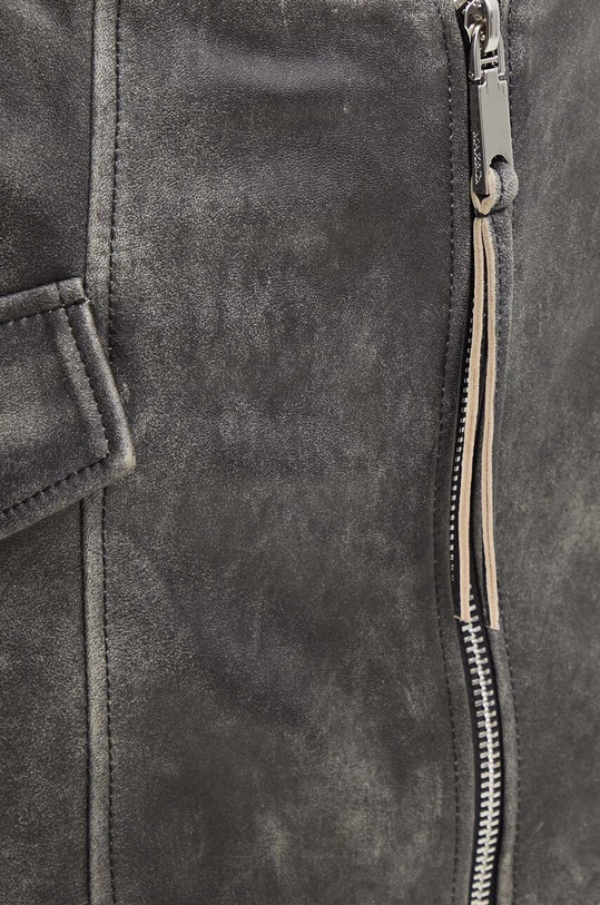 MAX&Co. fustă de piele negru 2426406011200