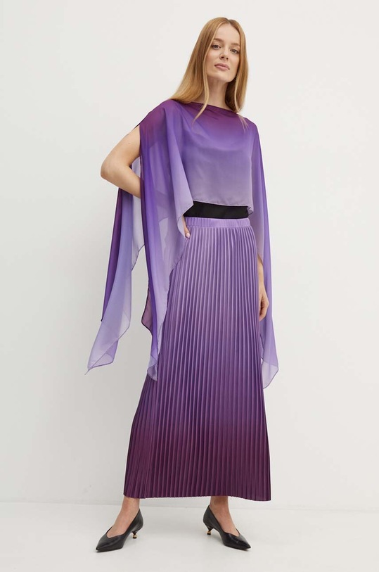 Юбка MAX&Co. 2426776031200 фиолетовой AW24
