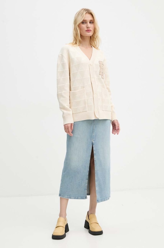 Marc O'Polo fustă din denim 408916824061 albastru AW24