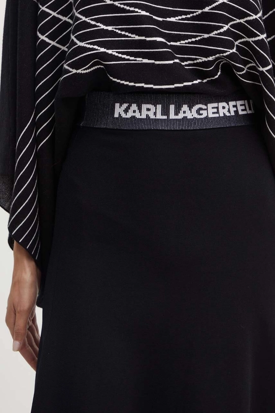 Sukně Karl Lagerfeld černá 245W1230