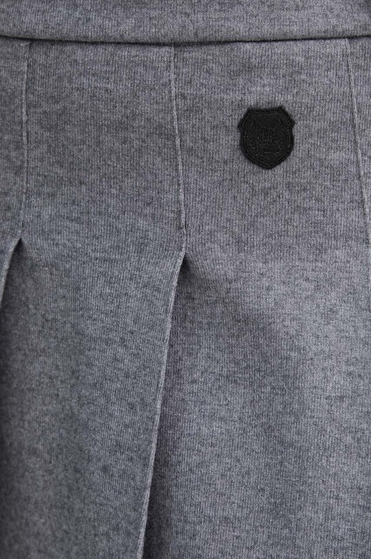 The Kooples gonna con aggiunta di lana grigio FJUP29022K