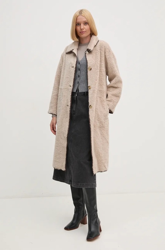 Джинсова спідниця United Colors of Benetton 4YO7D003T чорний AW24