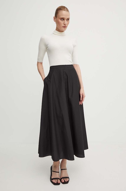 Theory spódnica O0504302 czarny AW24