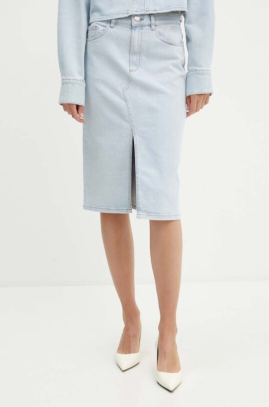 Gestuz fustă din denim 10909237 albastru SS25
