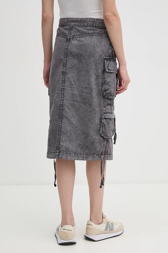 Odzież Alpha Industries spódnica bawełniana 148068 szary