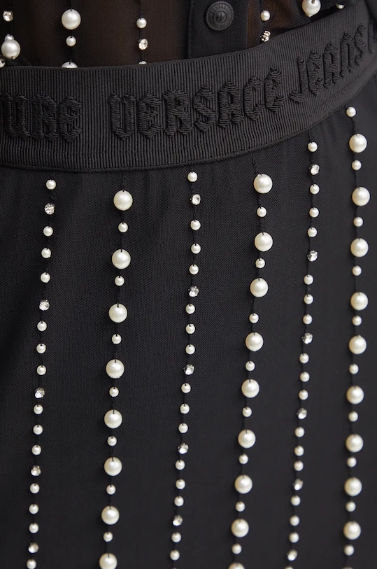 Versace Jeans Couture spódnica czarny 77HAEI06.CJM01