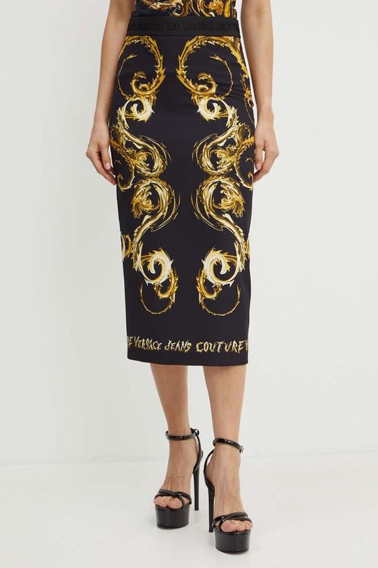 Versace Jeans Couture spódnica casual czarny 77HAE8P6.NS559