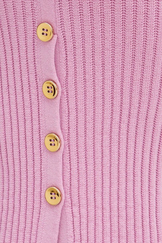 Luisa Spagnoli spódnica wełniana 58534 różowy