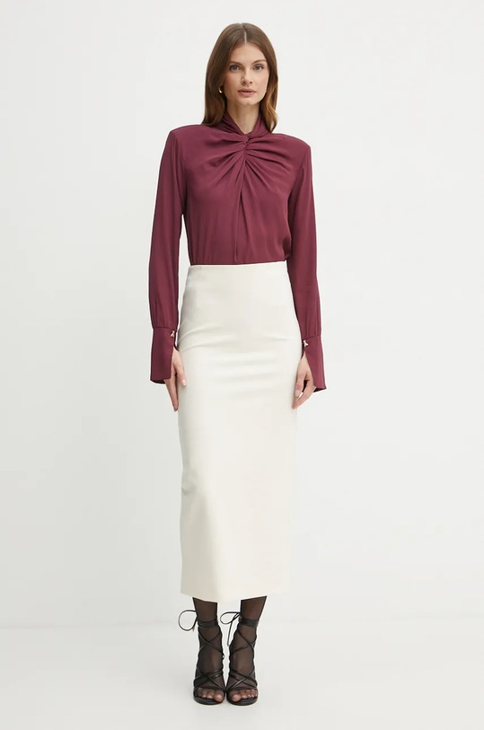 Sukně Patrizia Pepe 2G0988.A481 béžová AW24