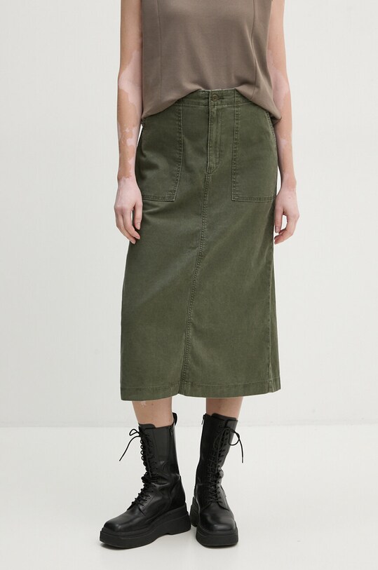 Levi's fusta jeans uni verde A8696