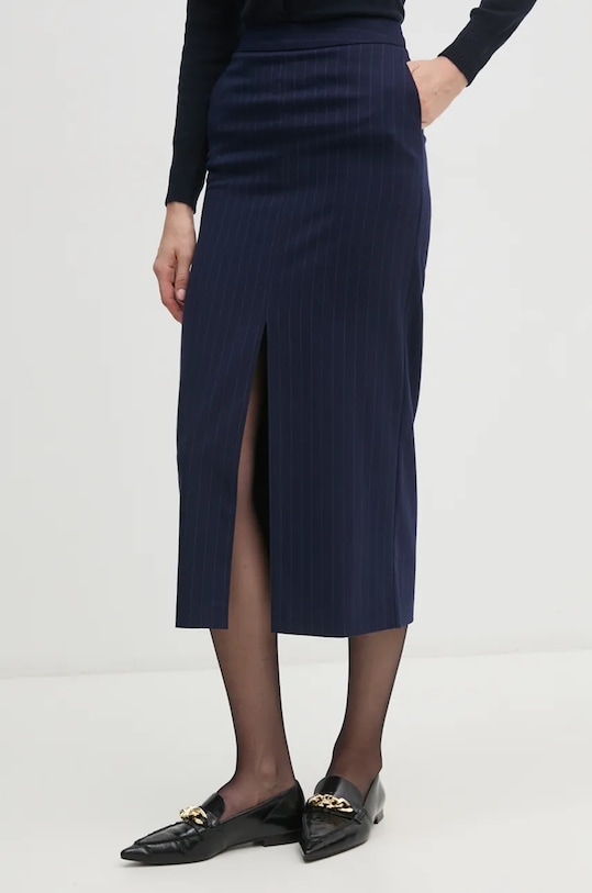 United Colors of Benetton spódnica wzorzyste granatowy 4KHSD0042