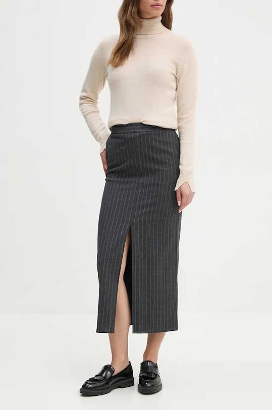 United Colors of Benetton fusta curele gri 4KHSD0042