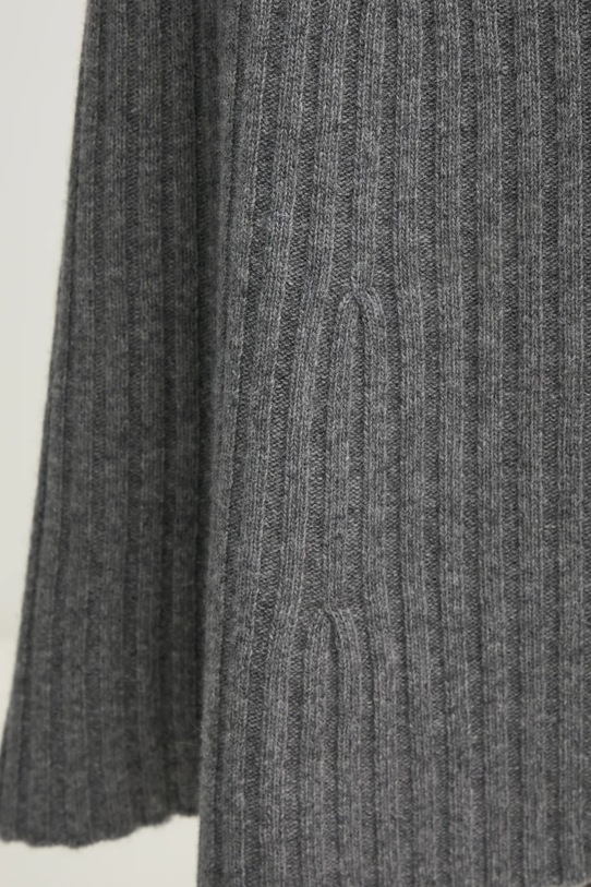 Vlněná sukně United Colors of Benetton šedá 1244D001M