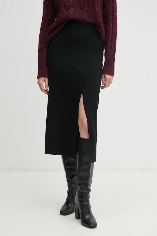 Спідниця United Colors of Benetton casual чорний 17Q3D001P