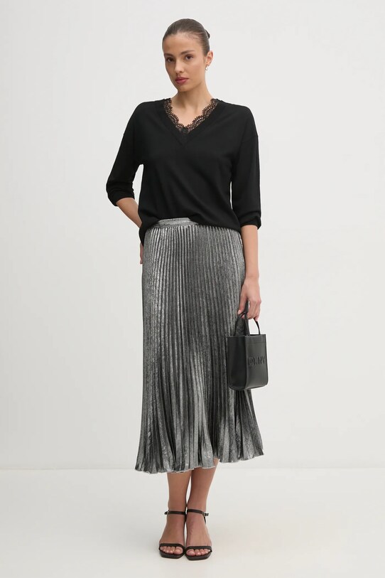 United Colors of Benetton gonna 44I7D003I argento AW24