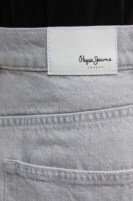 Traper suknja Pepe Jeans MINI SKIRT HW CLOUD PL901136 siva