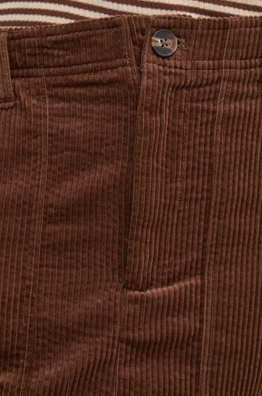 Pepe Jeans fusta din velur CISSY maro PL901153