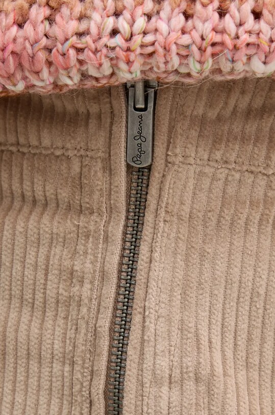 Вельветова спідниця Pepe Jeans CASSIE PL901154 бежевий