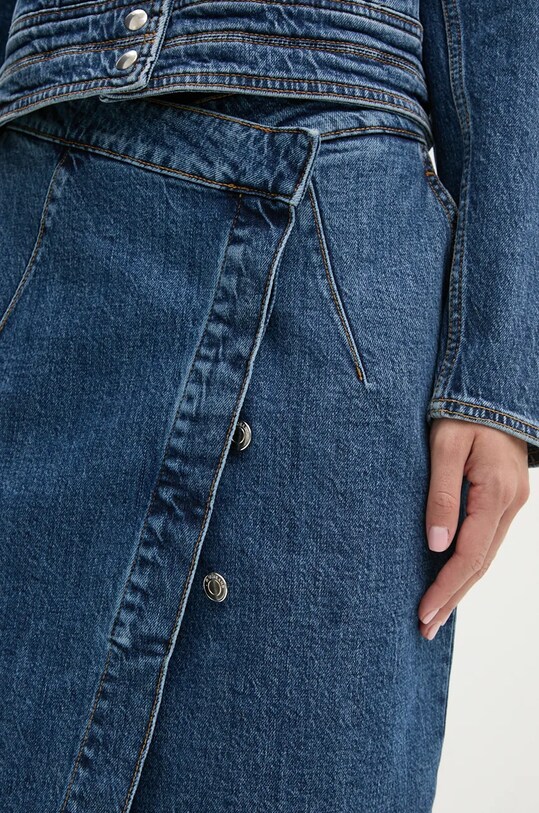 IRO spódnica jeansowa granatowy WP31DAYO