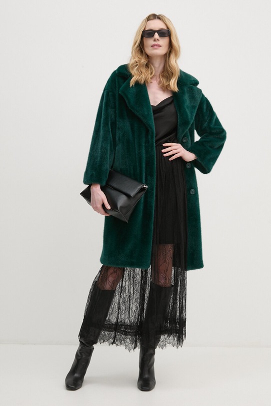 Φούστα Sisley 4HLGL0029 μαύρο AW24